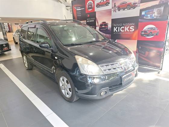 NISSAN GRAND LIVINA 1.8 SL 16V FLEX 4P MANUAL NISSAN GRAND LIVINA 1.8 SL 16V FLEX 4P MANUAL